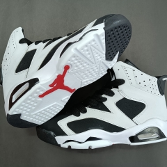 کتونی مردانه جردن شش سفید مشکی